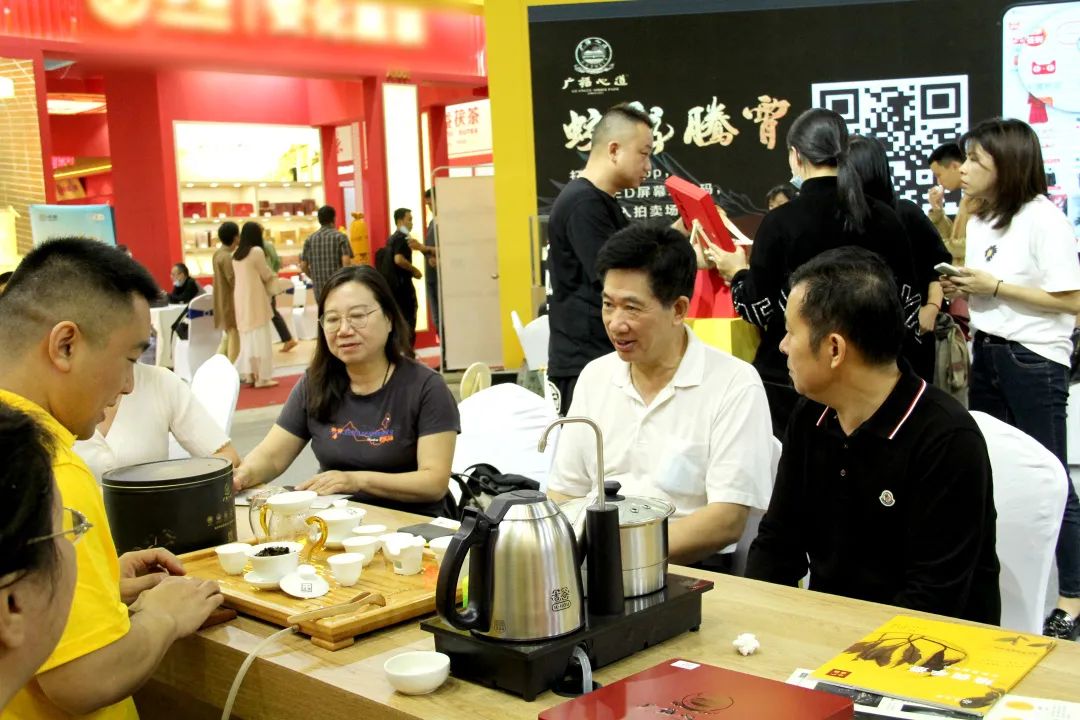 2020中国广州国际茶业博览会，广福心道在中华品牌馆顺利收官(图7)