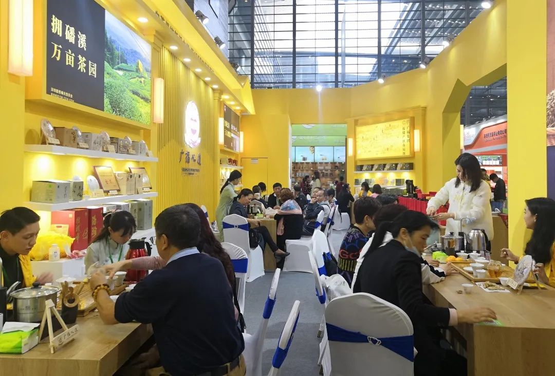 2020深圳国际秋季茶产业博览会，盛大开幕，广福心道现身展英姿！(图18)