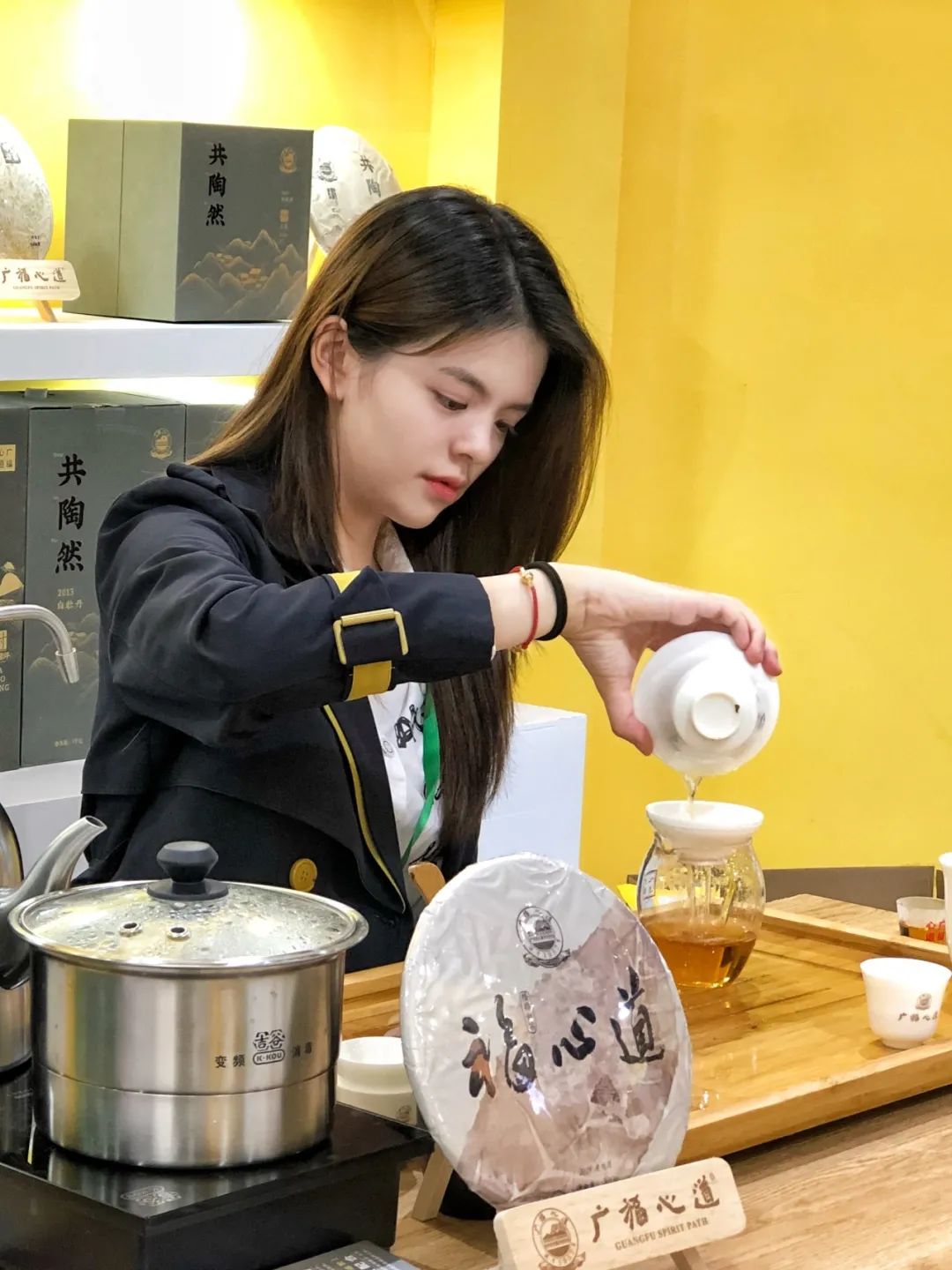 全球茶叶风向标2020深圳茶博会，广福心道白茶飘香大湾区，茶界盛会圆满落幕(图23)