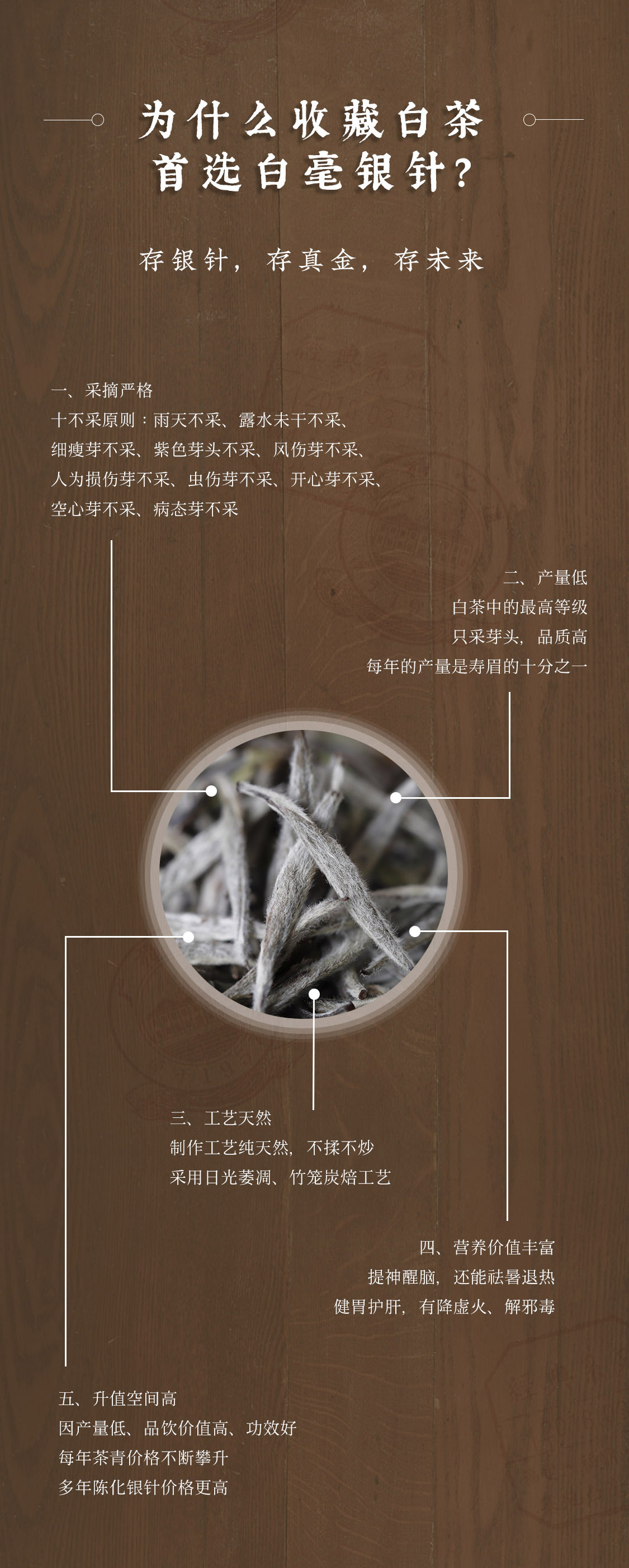 臻藏银针：臻品传家宝，8斤白毫银针，雅韵汝蜜(图4)